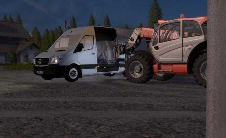 FS17 – Mercedes-Benz Sprinter 2014 Facelift Lwb V1.3