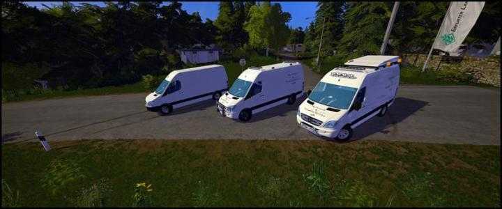 FS17 – Mercedes-Benz Sprinter 311 – 318 Workshop Van V1