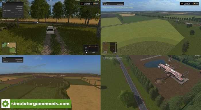 FS17 – National Park of The Dutch Biech Bosh Map V1.0.0