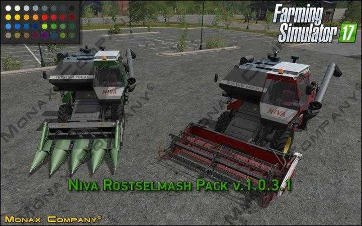 FS17 – Niva Rostselmash Pack V1.0.3.1