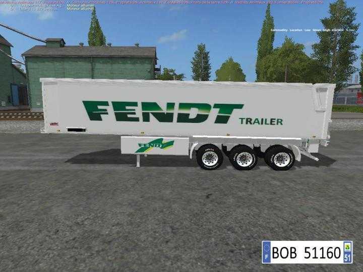 FS17 – Pack 2 Trailers Fendt 4 In 2 V1.1