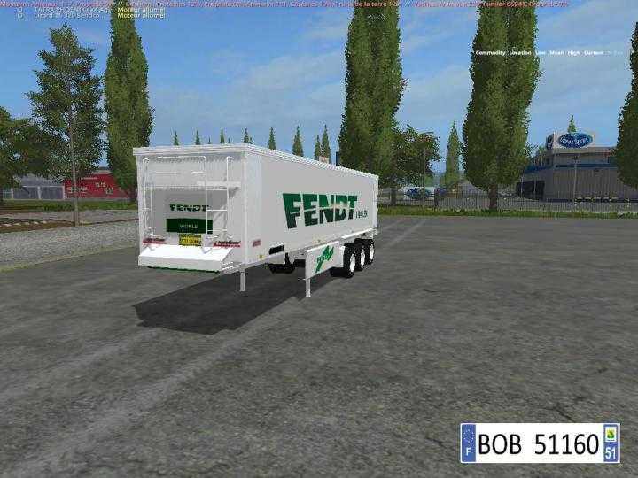 FS17 – Pack 2 Trailers Fendt 4 In 2 V1.1