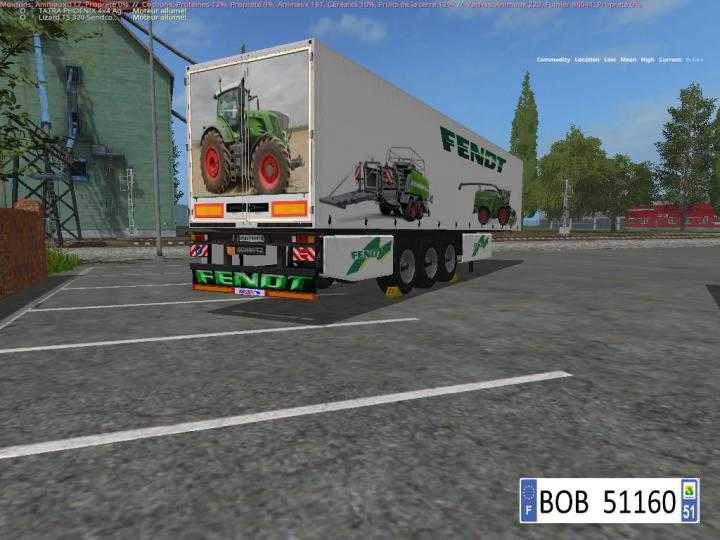 FS17 – Pack 2 Trailers Fendt 4 In 2 V1.1