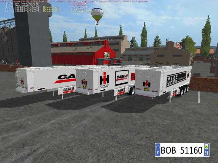 FS17 – Pack 3 Trailers Case Ih V1.1