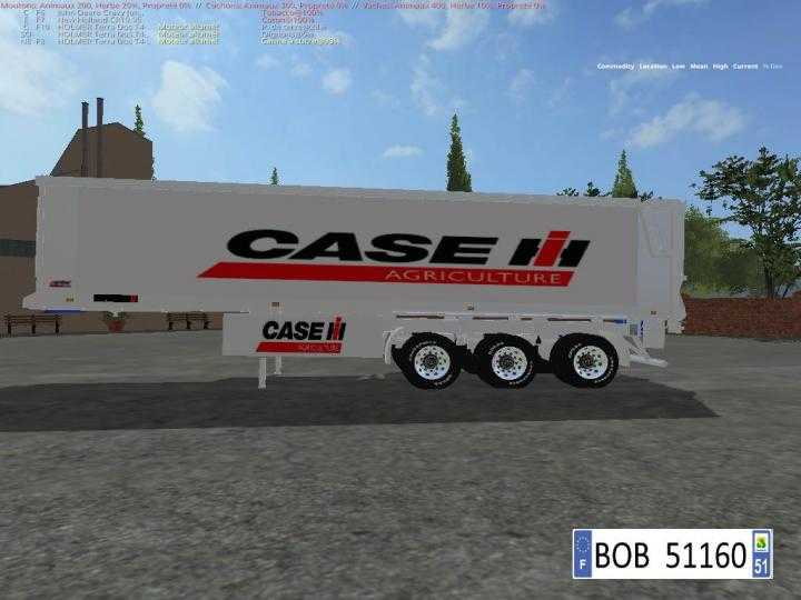 FS17 – Pack 3 Trailers Case Ih V1.1