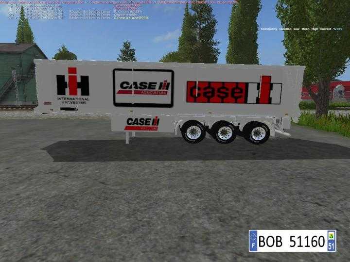 FS17 – Pack 3 Trailers Case Ih V1.1