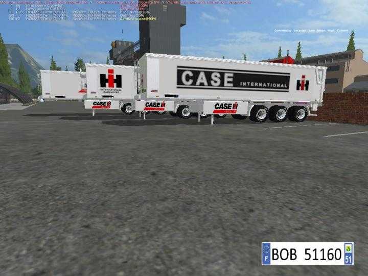 FS17 – Pack 3 Trailers Case Ih V1.1