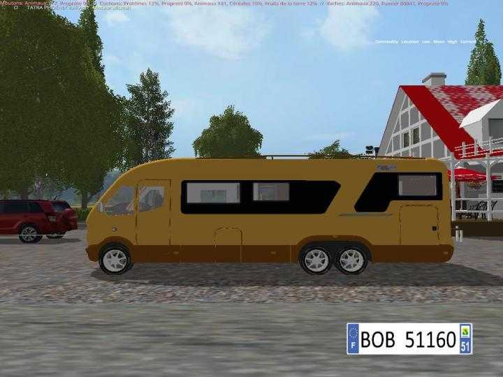 FS17 – Pack Duo Camper Caravane V1