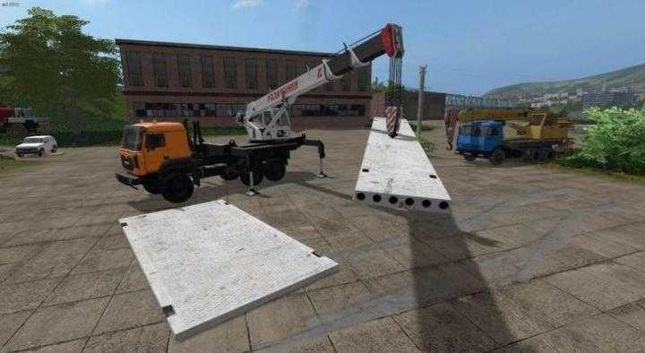 FS17 – Pack Of Concrete Slabs V1.0B