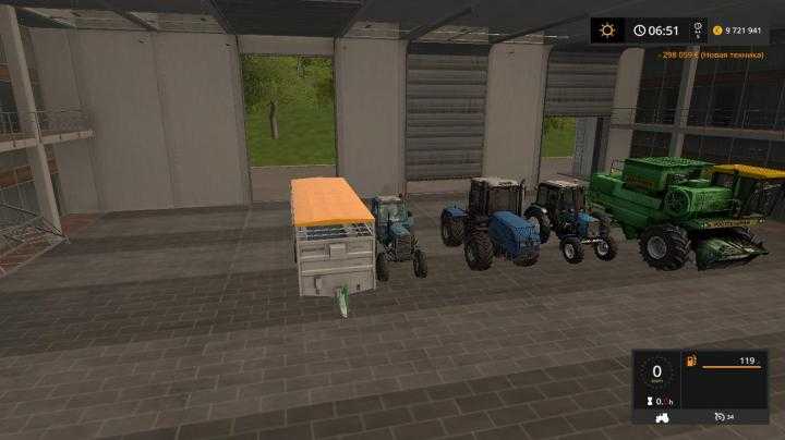 FS17 – Pack Starting Techs For Map Russia V1.1