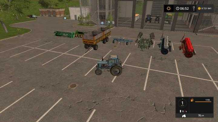 FS17 – Pack Starting Techs For Map Russia V1.1