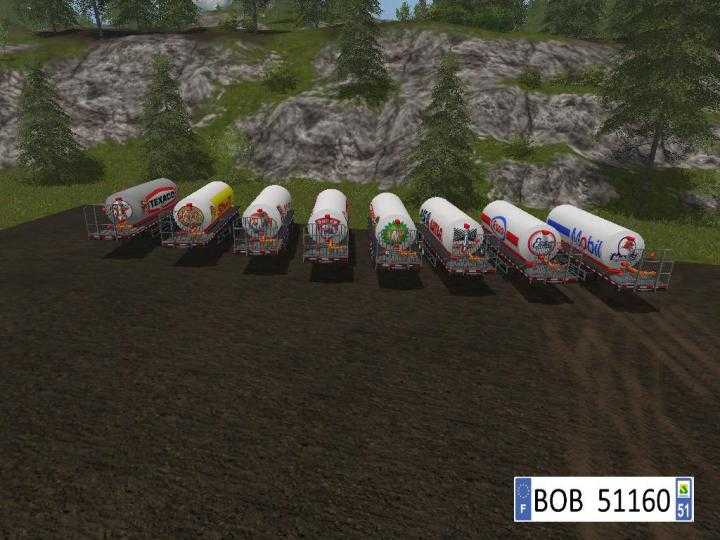 FS17 – Packs 8 Trailers Fuel V2