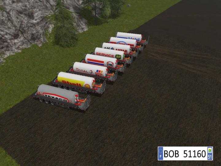 FS17 – Packs 8 Trailers Fuel V2