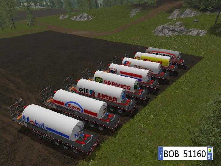 FS17 – Packs 8 Trailers Fuel V2