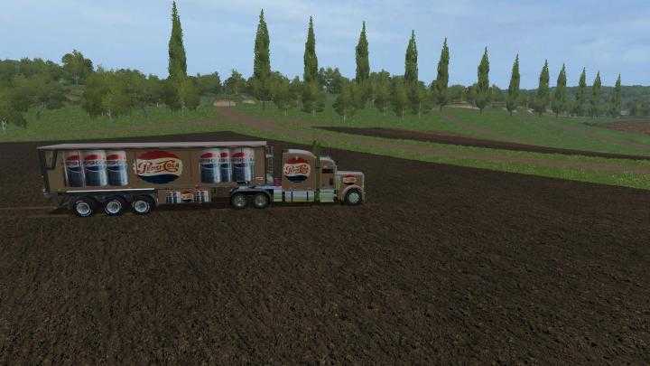 FS17 – Pepsi Cola Truck & Trailer V1