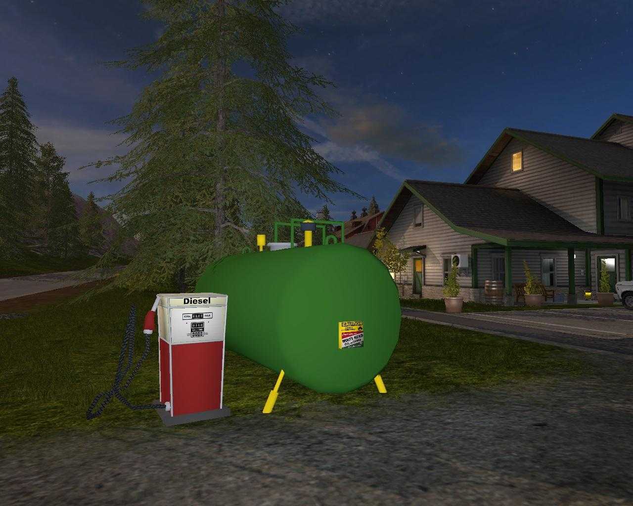 FS17 – Placeable Fuel Station V1.0