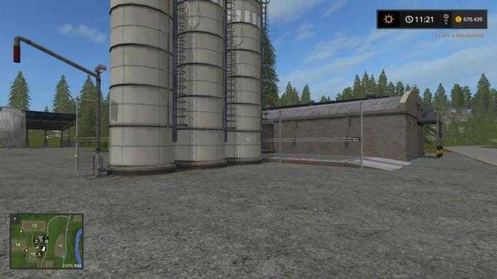 FS17 – Placeable Futter Lager V1