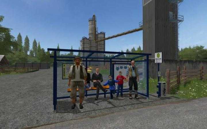 FS17 – Placeable Haltestelle V1