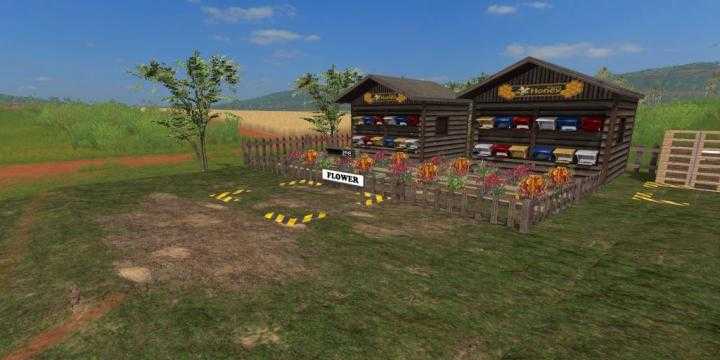 FS17 – Placeable Honey Farm V1.1