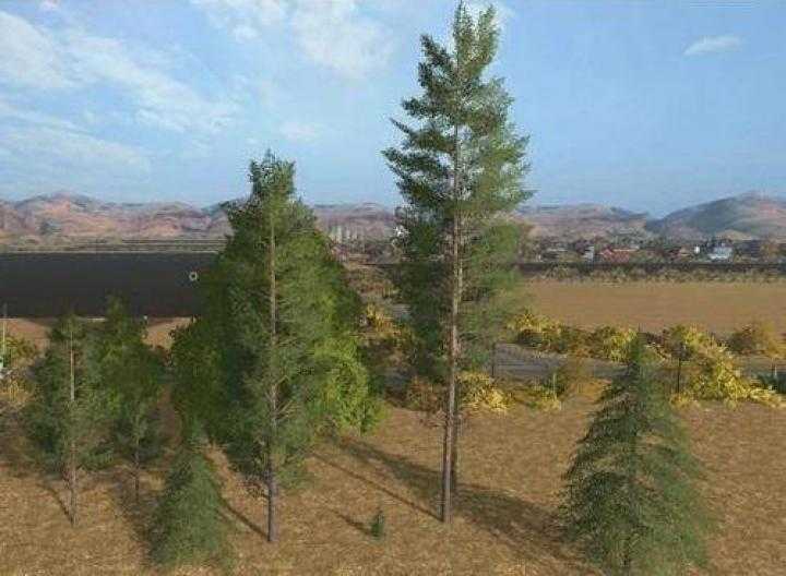 FS17 – Placeable Logging Trees V1