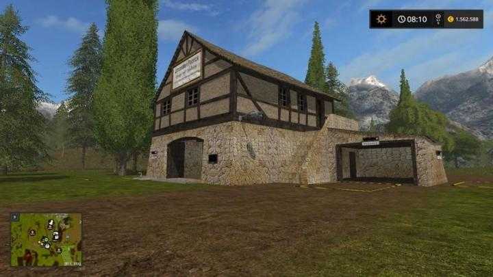 FS17 – Placeable Orange Factory V1