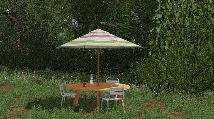 FS17 – Placeable Table De Jardin V1