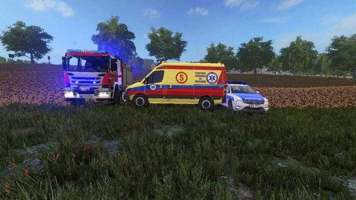 FS17 – Polish Rescue Team Pack V1