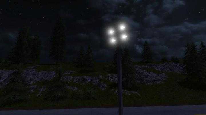 FS17 – Powerful Spotlights V1.0.1.0