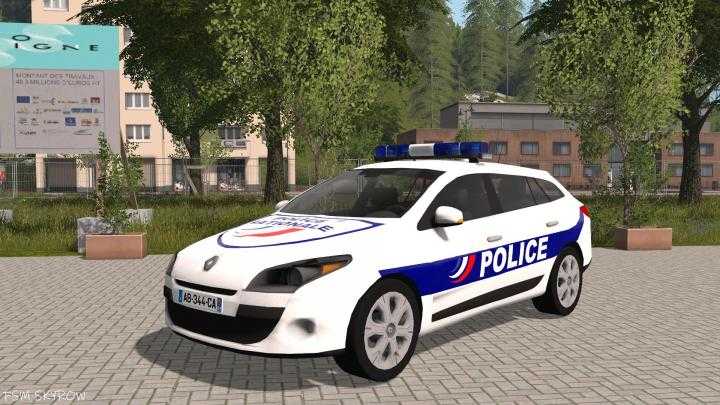 FS17 – Renault Megane 3 Estate Police Nationale V2