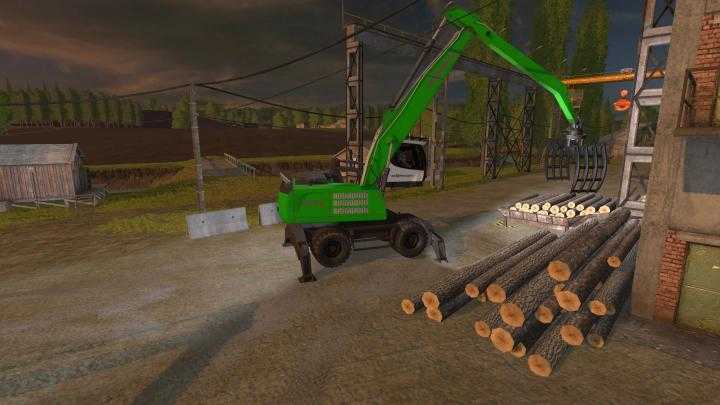 FS17 – Sennebogen 830E (Adstrip/logo Correction) V1.0.5