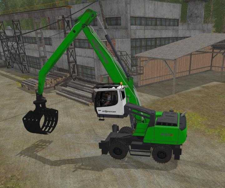 FS17 – Sennebogen 830E (Adstrip/logo Correction) V1.0.5