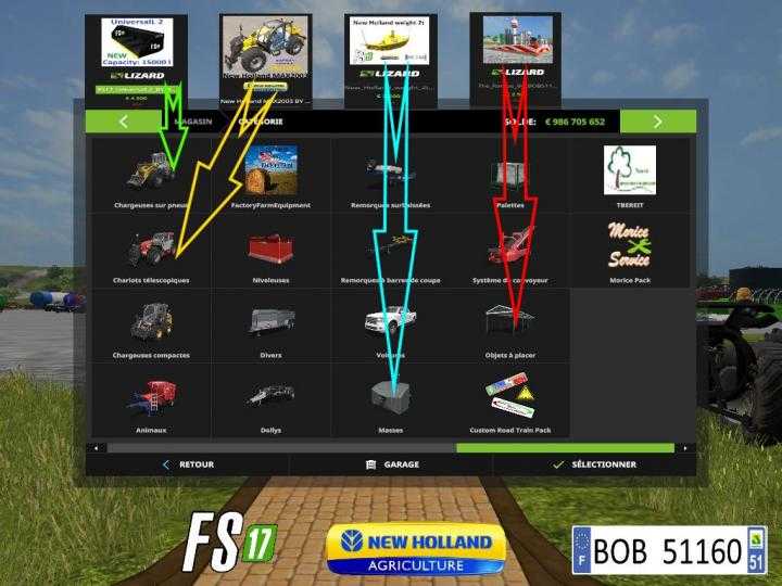 FS17 – Speciale Chargement Pack V1