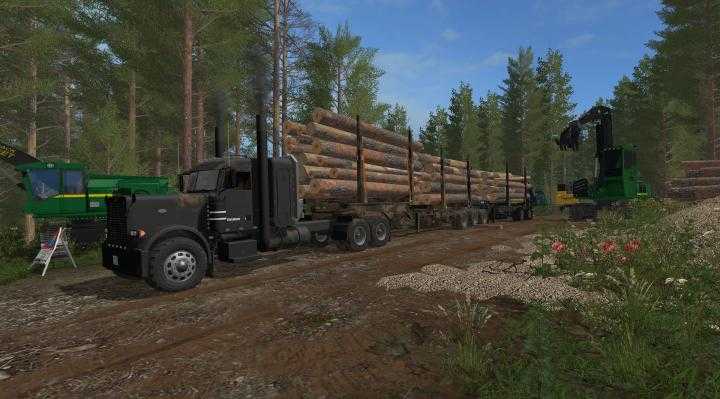 FS17 – Super B Log Trailers V1