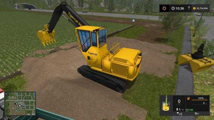 FS17 – Tigercat 880 With Tools V1