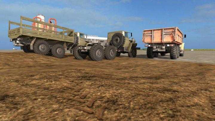 FS17 – Ural Truck Set Plus Trailers V1