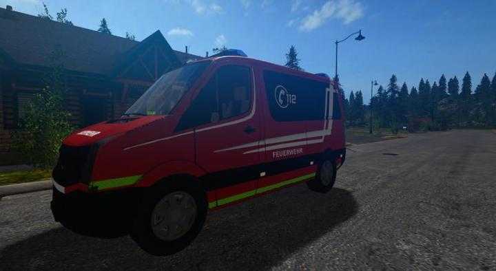 FS17 – Volkswagen Crafter Einsatzleitwagen Rework V2