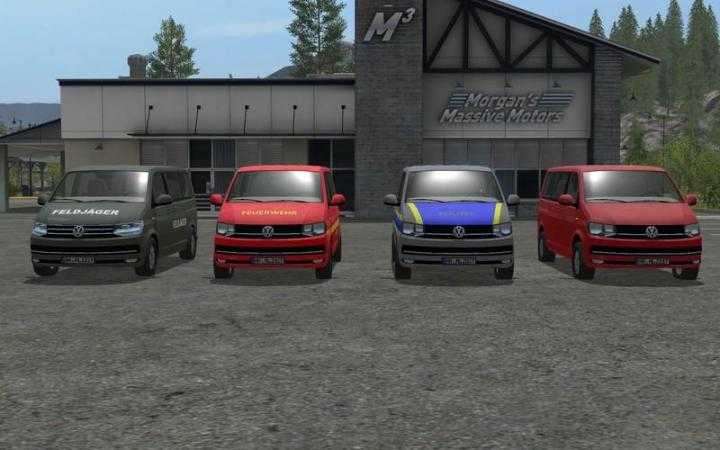 FS17 – Volkswagen T6 Multivan V0.6