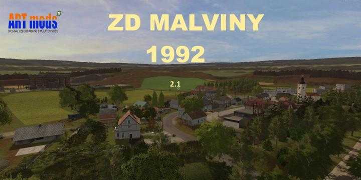 FS17 – Zd Malviny 1992 Map V2.1