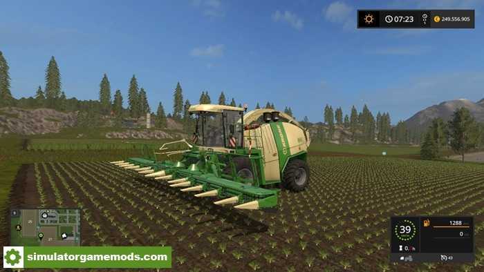 FS17 – Krone BiG X 1100 Bunker V1.0