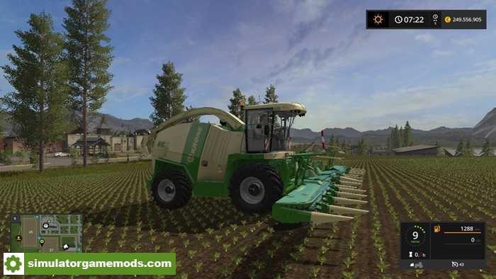 FS17 – Krone BiG X 1100 Bunker V1.0