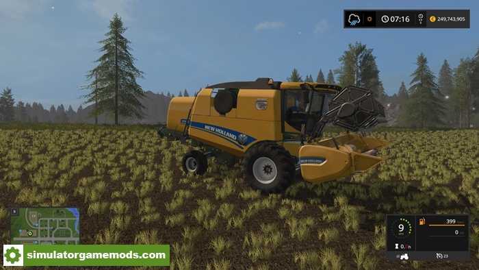 FS17 – New Holland TC 4.90 Harvester Mod