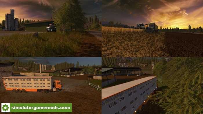 FS17 – Pinecreek Hills Farm Map V1.3.0 Licht Edition