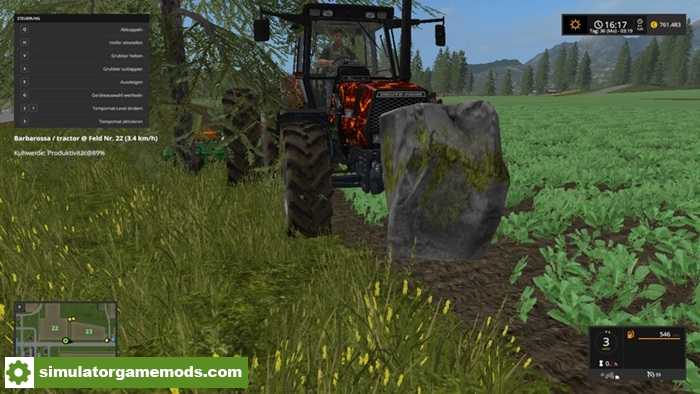 FS17 – Rock Weight V 1.0