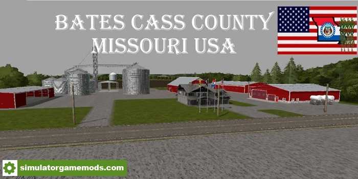 FS17 – Bates Cass County Usa Map V3.0