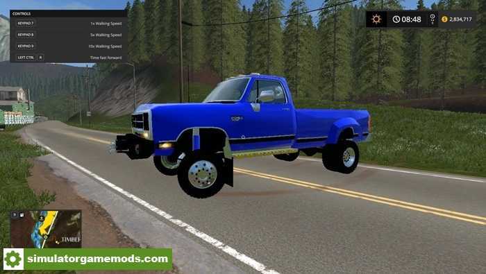 FS17 – Dodge Ram D250 Bed V1.0