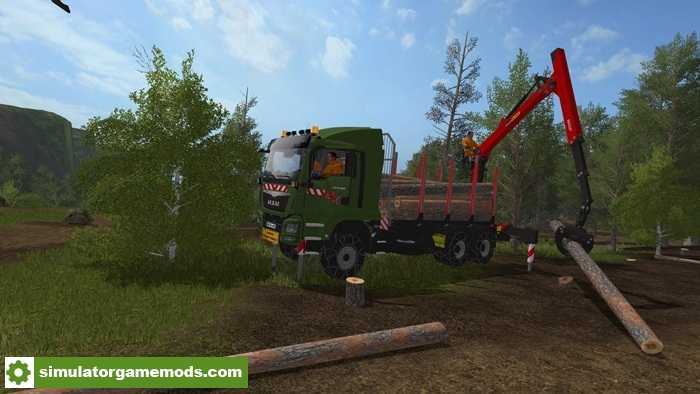 FS17 – Man Tgs 41.480 6×5 Palfinger Grumier V1.0