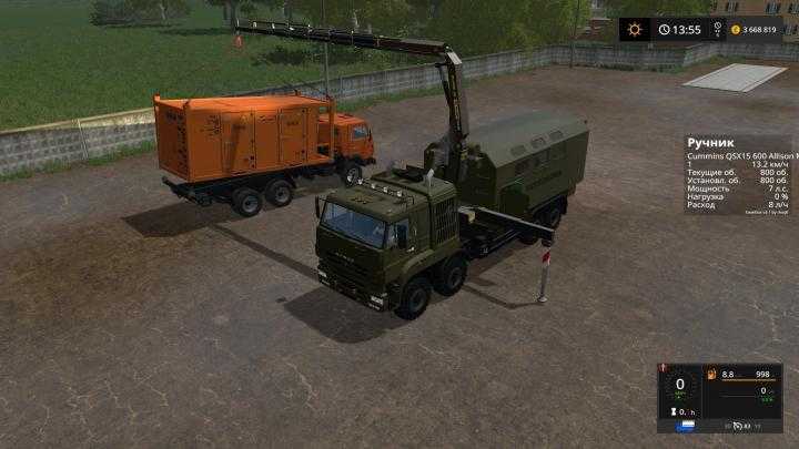 FS17 – Russia Kamaz Pack Allterrain V1