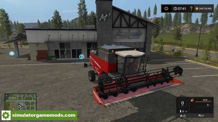 FS17 – Geringhoff Harvest Star HV660 Cutter Fixed