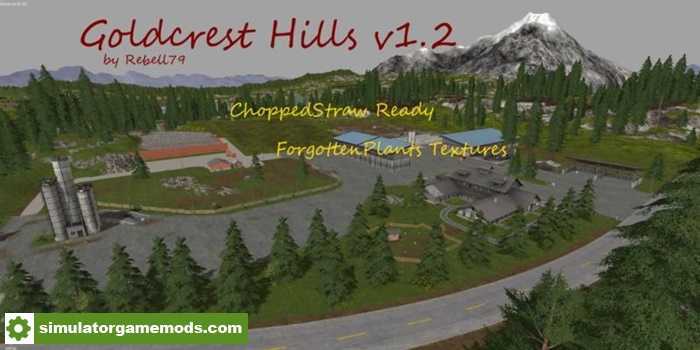 FS17 – Goldcrest Hills Map V1.4.2