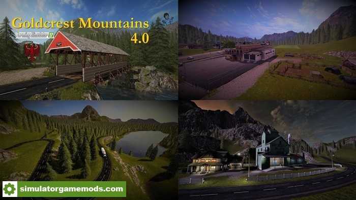 FS17 – Goldcrest Mountains Map V4.0